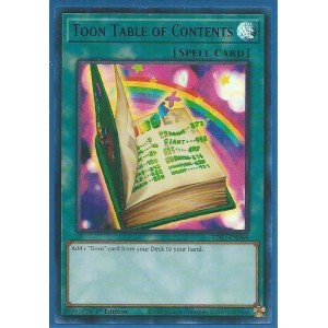 LDS1-EN069B Toon Table of Contents – Ultra Rare BLUE
